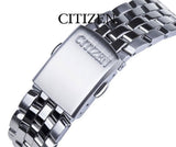 Buy Shop Citizen Eco Drive Blue Dial Silver Steel Strap Watch For Men - BM7250-56L USA Online