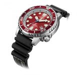 Buy Shop Citizen Eco Drive Promaster Marine Red Dial Black Rubber Strap Watch For Men - BN0159-15X USA Online