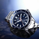 Buy Shop Citizen Promaster Marine Blue Dial Silver Steel Strap Watch For Men - BN0191-80L USA Online