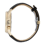 Buy Shop Citizen Eco Drive Calendrier Black Dial Brown Leather StrapWatch For Men - BU2023-12E USA Online