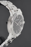 Buy Shop Burberry The City Black Dial Silver Steel Strap Watch for Women - BU9101 USA Online