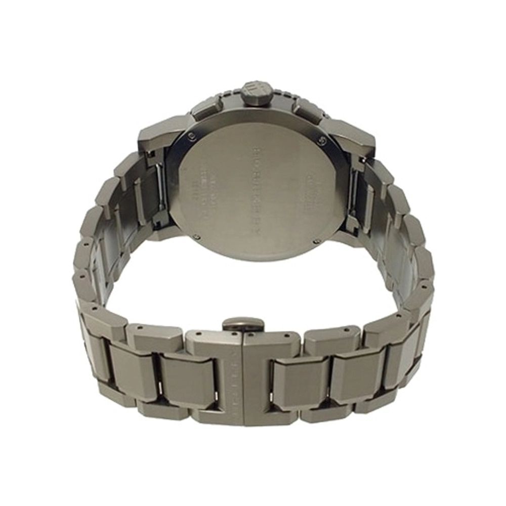 Buy Shop Burberry The City Grey Dial Gunmetal Grey Steel Strap Watch for Men - BU9381 USA Online