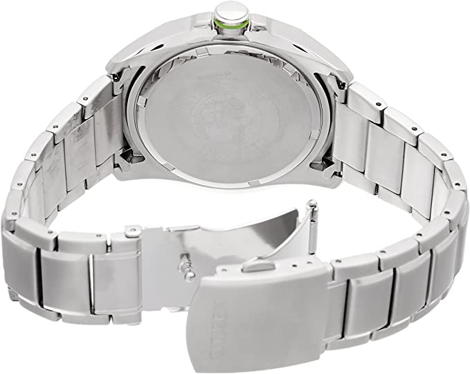 Buy Shop Citizen Eco Drive Urban Black Dial Silver Stainless Steel Watch For Men - AW0020-59EB USA Online