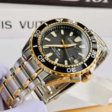 Buy Shop Citizen Eco Drive Promaster Diver Black Dial Two Tone Steel Strap Watch For Men - BN0194-57E USA Online