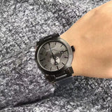 Buy Shop Burberry The City Black Dial Black Steel Strap Watch for Men - BU9902 USA Online
