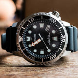 Buy Shop Citizen Eco Drive Pro Master Diver Black Dial Black Steel Strap Watch For Men - BN0150-28E USA Online