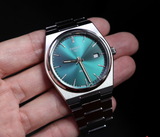 Buy Shop Tissot PRX Green Dial Silver Steel Strap Watch For Men - T137.410.11.091.00 USA Online