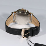 Buy Shop Citizen Watch Eco Drive Day & Date White Dial Black Leather Strap Watch For Men - AO9003-16A USA Online