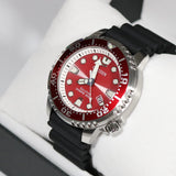 Buy Shop Citizen Eco Drive Promaster Marine Red Dial Black Rubber Strap Watch For Men - BN0159-15X USA Online