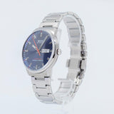 Buy Shop Mido Commander II Automatic Chronometer Blue Dial Silver Steel Strap Watch For Men - M021.431.11.041.00 USA Online