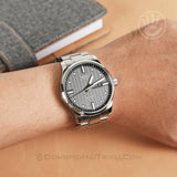 Buy Shop Mido Multifort Automatic Gray Dial Silver Steel Strap Watch For Men - M005.430.11.061.80 USA Online
