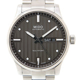 Buy Shop Mido Multifort Automatic Gray Dial Silver Steel Strap Watch For Men - M005.430.11.061.80 USA Online