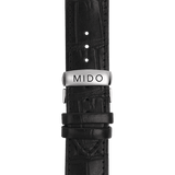 Buy Shop Mido Multifort Automatic Silver Dial Black Leather Strap Watch For Men - M005.430.16.031.80 USA Online