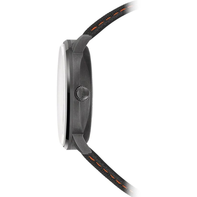 Buy Shop Mido Commander Automatic Gradient Black Dial Black Nylon Strap Watch For Men - M021.407.37.411.00 USA Online