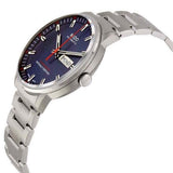 Buy Shop Mido Commander II Automatic Chronometer Blue Dial Silver Steel Strap Watch For Men - M021.431.11.041.00 USA Online