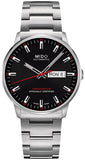 Buy Shop Mido Commander II Automatic Black Dial Silver Steel Strap Watch For Men - M021.431.11.051.00 USA Online