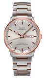 Buy Shop Mido Commander II Chronometer Automatic Silver Dial Two Tone Steel Strap Watch For Men - M021.431.22.031.00 USA Online