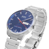 Buy Shop Mido Commander II Automatic Chronometer Blue Dial Silver Steel Strap Watch For Men - M021.431.11.041.00 USA Online