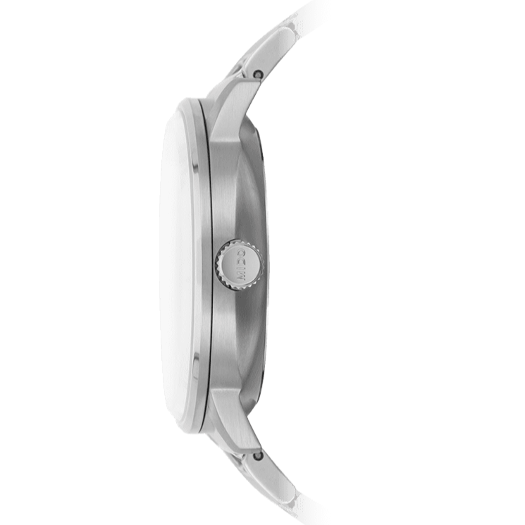 Buy Shop Mido Commander II Automatic Chronometer Grey Dial Silver Steel Strap Watch For Men - M021.431.11.061.01 USA Online