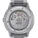 Buy Shop Mido Commander Automatic Gradient Black Dial Silver Steel Strap Watch For Men - M021.407.11.411.00 USA Online