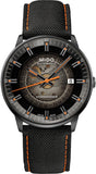 Buy Shop Mido Commander Automatic Gradient Black Dial Black Nylon Strap Watch For Men - M021.407.37.411.00 USA Online