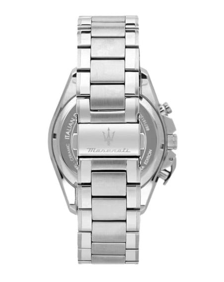Buy Shop Maserati Traguardo Chronograph Modena Edition Blue Dial Silver Steel Strap Watch For Men - R8871612039 USA Online