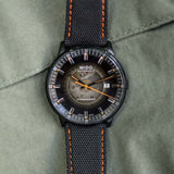 Buy Shop Mido Commander Automatic Gradient Black Dial Black Nylon Strap Watch For Men - M021.407.37.411.00 USA Online