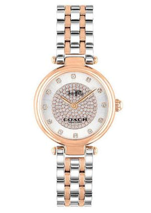 Buy Shop Coach Park Silver Dial Two Tone Steel Strap Watch for Women - 14503642 USA Online