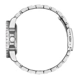 Buy Shop Citizen Mechanical Black Dial Silver Steel Strap Watch For Men - NJ0120-81E USA Online