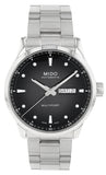 Buy Shop Mido Multifort Automatic Gray Dial Silver Steel Strap Watch For Men - M005.430.11.061.80 USA Online