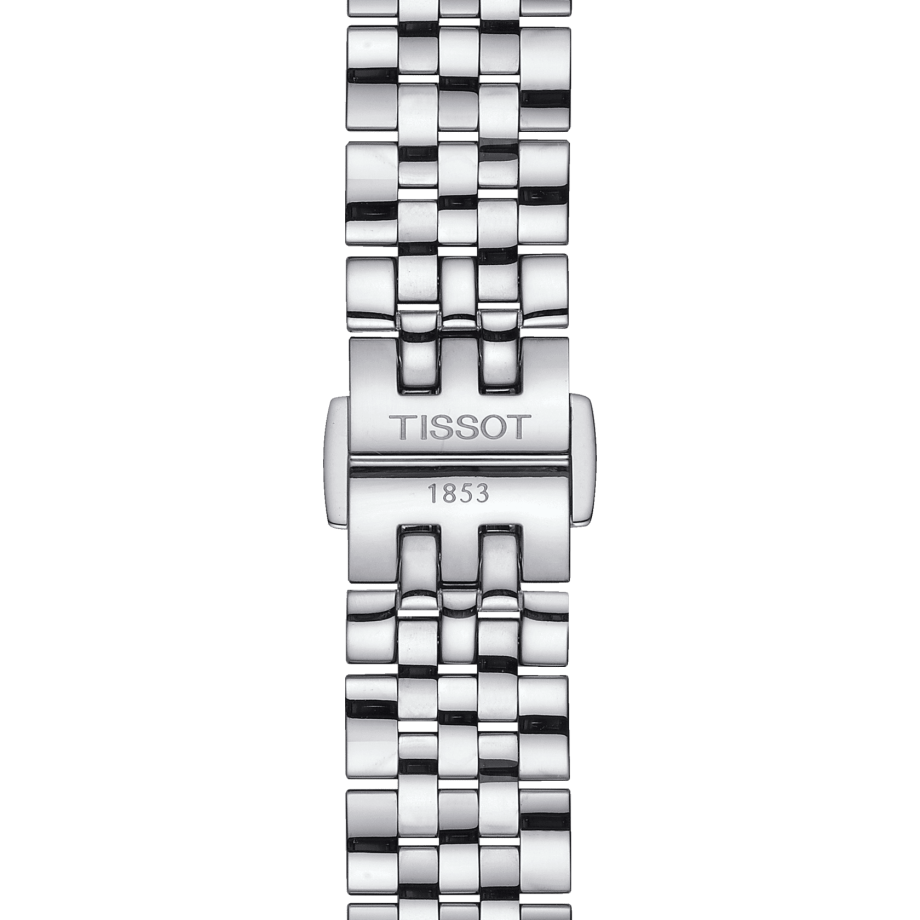 Buy Shop Tissot Le Locle Lady Automatic Diamonds Silver Dial Silver Steel Strap Watch For Women - T006.207.11.036.00 USA Online