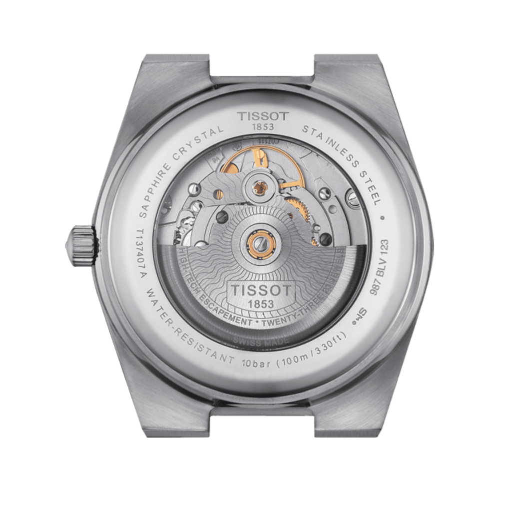 Buy Shop Tissot PRX Powermatic 80 Green Dial Silver Steel Strap Watch For Men - T137.407.11.091.00 USA Online