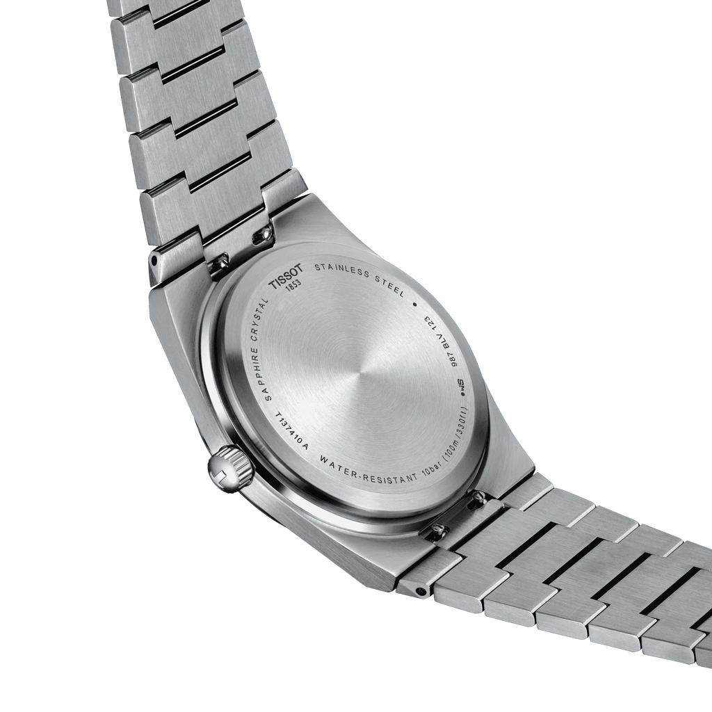 Buy Shop Tissot PRX Green Dial Silver Steel Strap Watch For Men - T137.410.11.091.00 USA Online