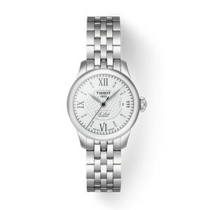 Buy Shop Tissot Le Locle Small Automatic Silver Dial Silver Steel Strap Watch For Women - T41.1.183.33 USA Online