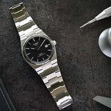 Buy Shop Tissot PRX Powermatic 80 Black Dial Silver Steel Strap Watch for Men - T137.407.11.051.00 USA Online