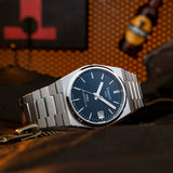Tissot PRX Powermatic 80 Blue Dial Silver Steel Strap Watch for Men - T137.207.11.041.00