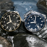 Tissot Seastar 1000 Black Dial Silver Steel Strap Watch For Men - T120.410.11.051.00