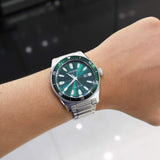 Buy Shop Citizen Eco Drive Vintage Green Dial Silver Steel Strap Watch For Men - AW1598-70X USA Online