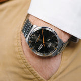 Buy Shop Mido Commander II Automatic Chronometer Grey Dial Silver Steel Strap Watch For Men - M021.431.11.061.01 USA Online