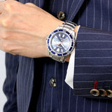 Buy Shop Citizen Promaster Marine Blue Dial Silver Steel Strap Watch For Men - BN0191-80L USA Online