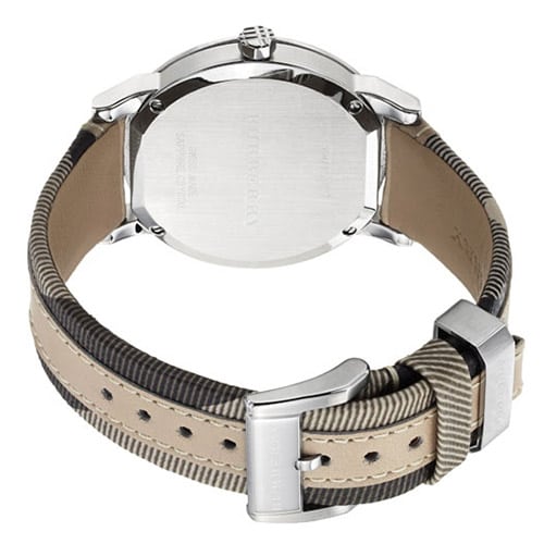 Buy Shop Burberry The City Beige Dial Tan Leather Strap Watch for Women - BU9021 USA Online