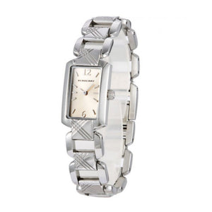 Buy Shop Burberry Signature Silver Dial Silver Steel Strap Watch for Women - BU4212 USA Online