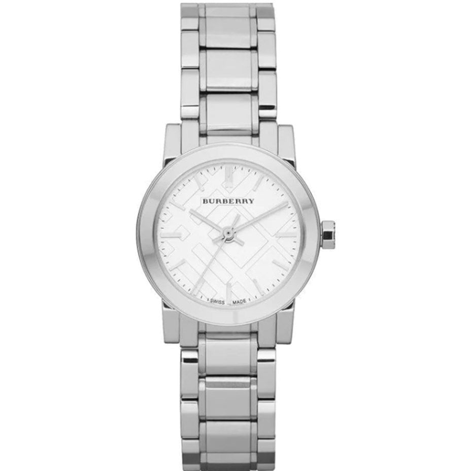 Buy Shop Burberry The City Silver Dial Silver Steel Strap Watch for Women - BU9200 USA Online