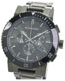 Buy Shop Burberry The City Grey Dial Gunmetal Grey Steel Strap Watch for Men - BU9381 USA Online
