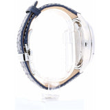 Buy Shop Citizen Eco Drive Calendrier White Dial Blue Leather Strap Watch For Men - BU2020-11A USA Online