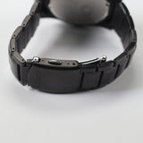 Buy Shop Citizen Eco Drive Blue Dial Black Steel Strap Watch For Men - AW0024-58LB USA Online