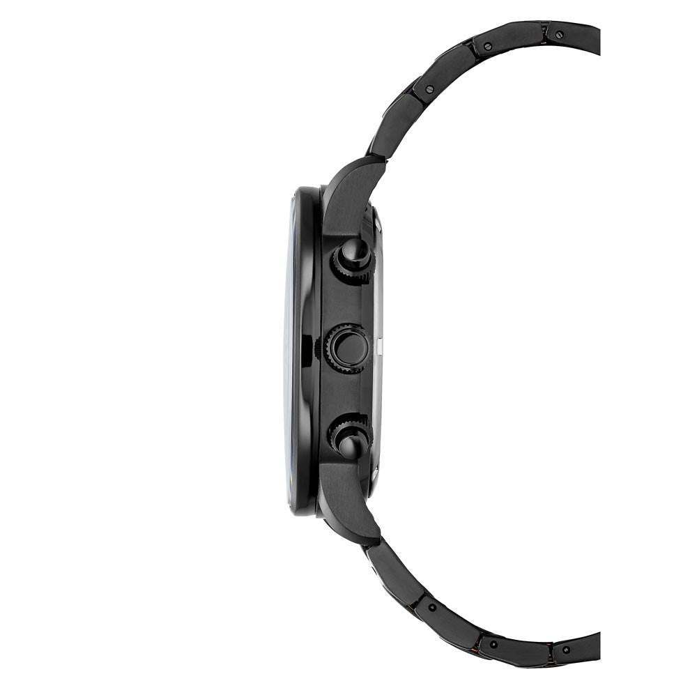 Buy Shop Citizen Sports Eco Drive Black Dial Black Steel Strap Watch For Men - CA0695-84E USA Online