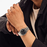 Buy Shop Citizen Tsuyosa Automatic Black Dial Silver Steel Strap Watch For Men - NJ0150-56E USA Online