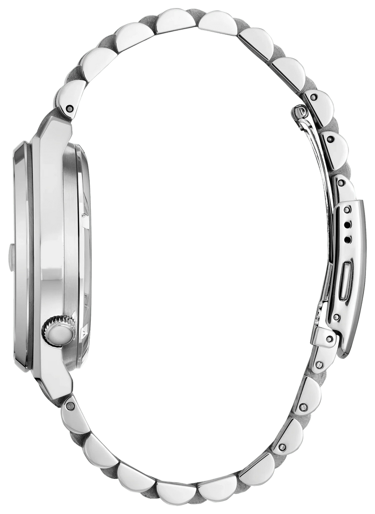 Buy Shop Citizen Tsuyosa Automatic Black Dial Silver Steel Strap Watch For Men - NJ0150-56E USA Online