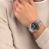 Buy Shop Citizen Tsuyosa Automatic Black Dial Silver Steel Strap Watch For Men - NJ0150-81E USA Online